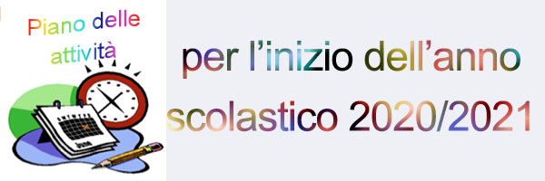 piano attività 2020